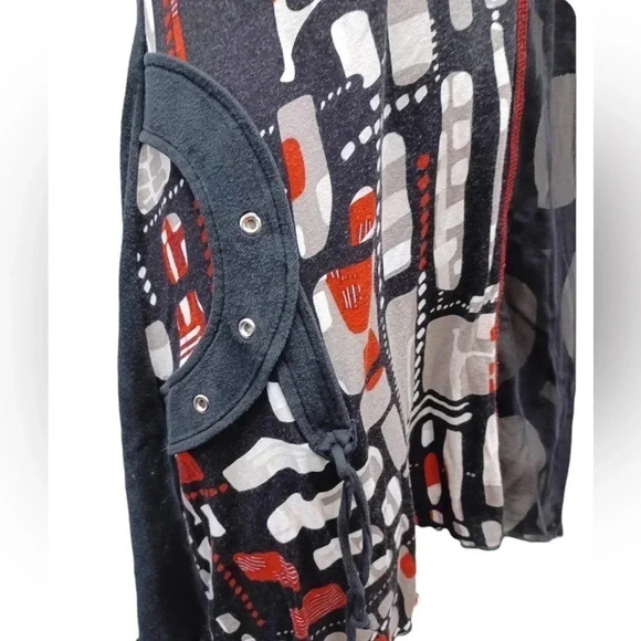 Joseph Ribkoff Long Sleeve Scoop  Neck Dress Tunic Size 10 - Picture 6 of 10